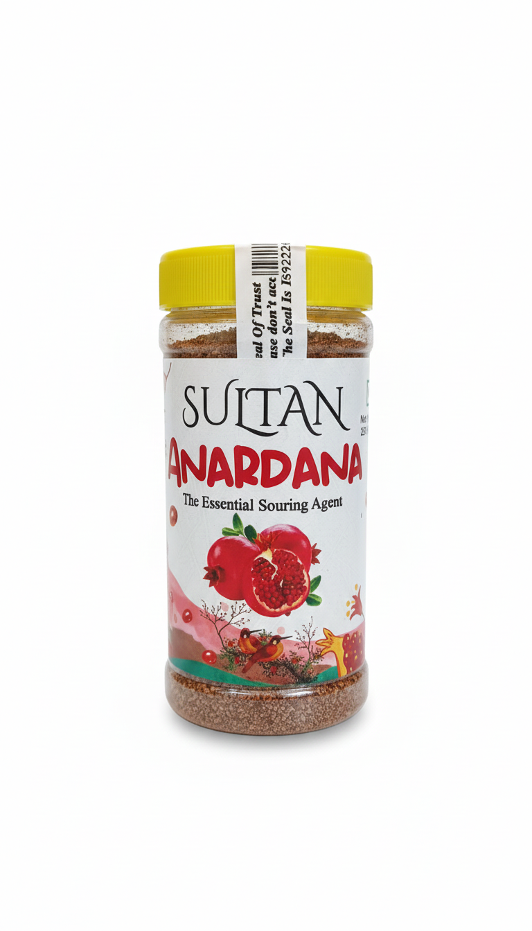 Anardana - Dried pomegranate seeds with tangy flavor - Premium quality dry fruits from Kashmir